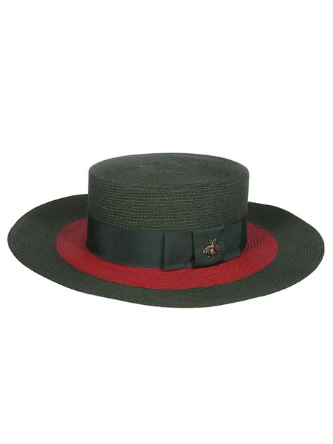 green gucci wide brim fedora|Gucci Wide.